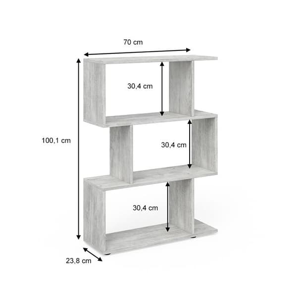 Vicco Levio Rumsavdelare, Betong, 70 x 100 cm