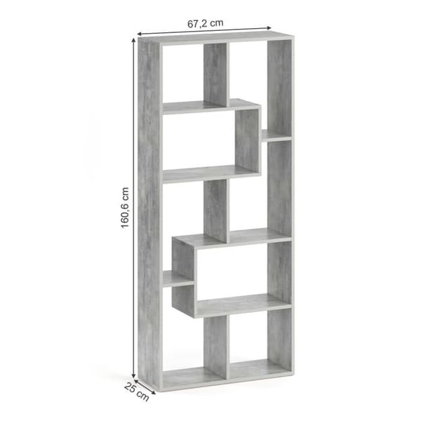 Vicco Noa Rumsavdelare, Betong, 160,6 x 67 cm