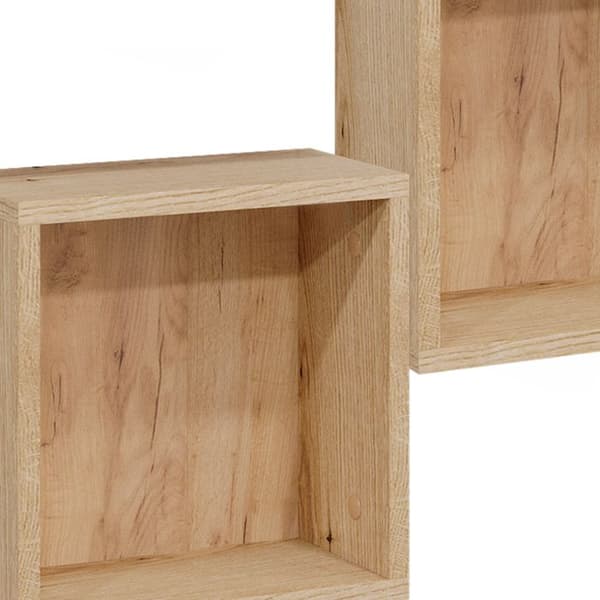 Rudi hylla, 30 x 30 cm Set om 2, Brun, Vicco