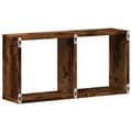 Pikkukuva 7 / 10: vidaXL Seinäkaappi 60x16x30 cm savutammi tekninen puu