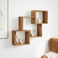 Miniatyrbilde 4 av 11: vidaXL Veggskap 78x18x71 cm gammelt tre konstruert tre