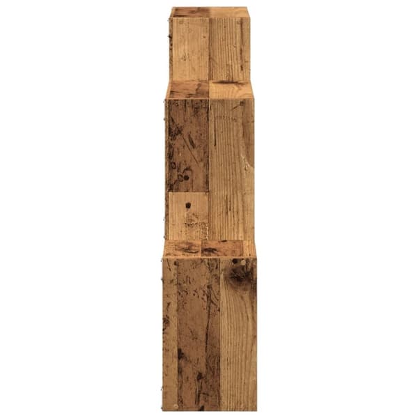 vidaXL Veggskap 78x18x71 cm gammelt tre konstruert tre