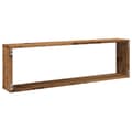 Pikkukuva 8 / 11: vidaXL Kuutioseinähyllyt 4 kpl Vanha Puu 100x15x30 cm lastulevy