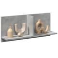 Miniatyrbilde 2 av 10: vidaXL Veggskap 70x16,5x30 cm betonggrå konstruert tre
