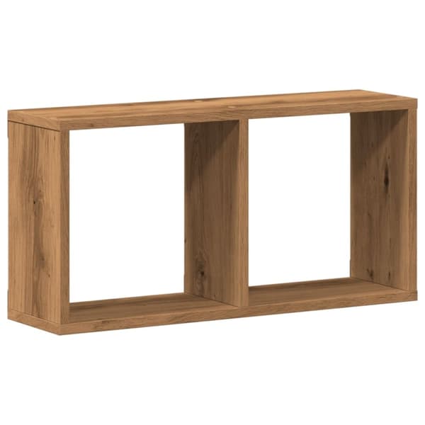 vidaXL Veggskap 60x16x30 cm artisan eik konstruert tre