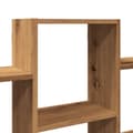 Miniatyrbilde 8 av 11: vidaXL Vegghylle artisan eik 159x18x66 cm konstruert tre
