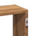 Miniatyrbilde 9 av 11: vidaXL Vegghylle artisan eik 159x18x66 cm konstruert tre