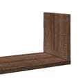 Pikkukuva 8 / 11: vidaXL Seinähyllyt 3 kpl ruskea tammi 80x18x18 cm tekninen puu