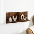 Miniatyrbild 4 av 10: vidaXL Väggskåp 70x16,5x30 cm rökfärgad ek konstruerat trä