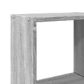 Pikkukuva 10 / 11: vidaXL Seinäkaappi 78x18x71 cm harmaa Sonoma tekninen puu