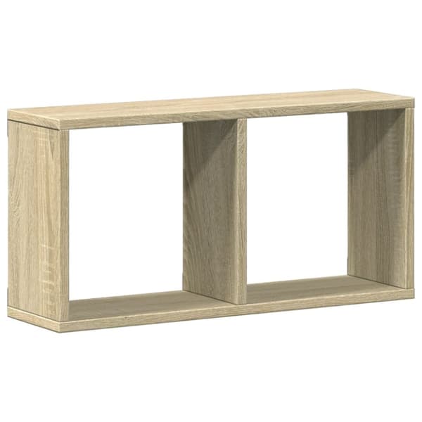 vidaXL vægskab 60x16x30 cm konstrueret træ sonoma-eg