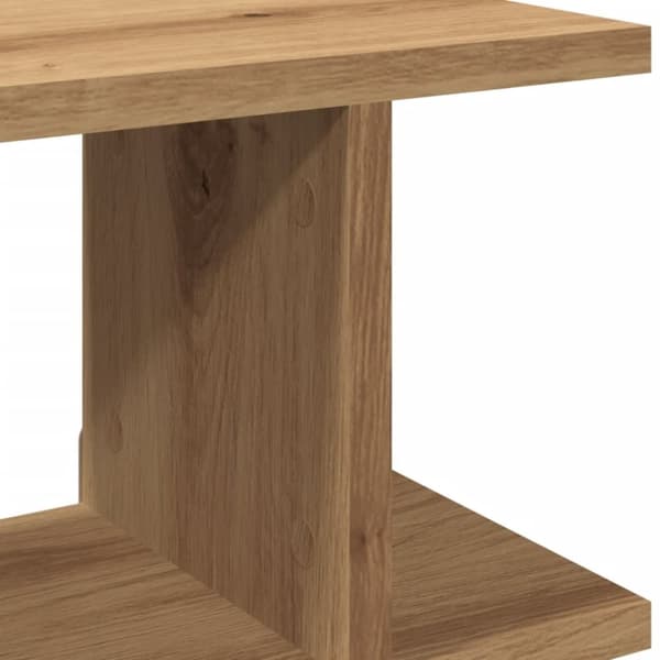 vidaXL seinähyllyt 2 kpl käsityöläinen tammi 90x18x20 cm tekninen puu