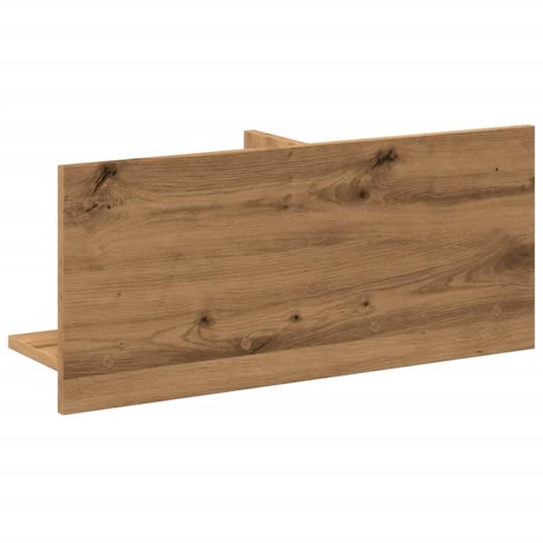 vidaXL vægskab 70x16,5x30 cm konstrueret træ kunsteg
