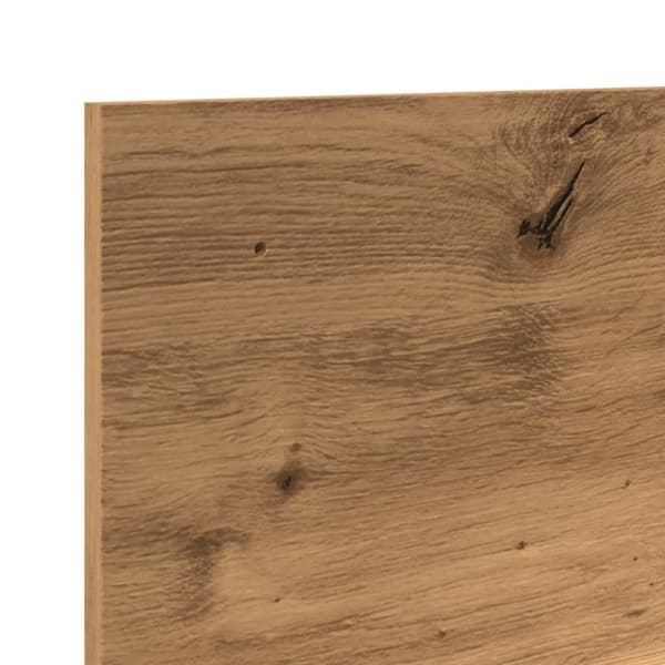 vidaXL vægskab 70x16,5x30 cm konstrueret træ kunsteg