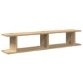 Miniatyrbilde 5 av 11: vidaXL Vegghyller 2 stk artisan eik 105x18x20 cm konstruert tre