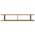 Miniatyrbilde 6 av 11: vidaXL Vegghyller 2 stk artisan eik 105x18x20 cm konstruert tre