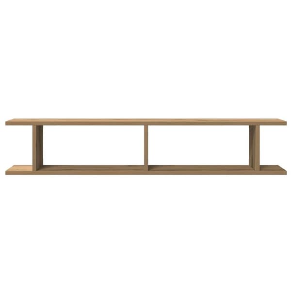 vidaXL Vegghyller 2 stk artisan eik 105x18x20 cm konstruert tre