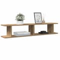 Miniatyrbilde 2 av 11: vidaXL Vegghyller 2 stk artisan eik 105x18x20 cm konstruert tre