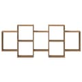 Miniatyrbilde 5 av 11: vidaXL Vegghylle artisan eik 159x18x65 cm konstruert tre