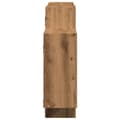 Miniatyrbilde 6 av 11: vidaXL Vegghylle artisan eik 159x18x65 cm konstruert tre