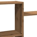 Miniatyrbilde 8 av 11: vidaXL Vegghylle artisan eik 159x18x65 cm konstruert tre