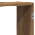 Miniatyrbilde 9 av 11: vidaXL Vegghylle artisan eik 159x18x65 cm konstruert tre
