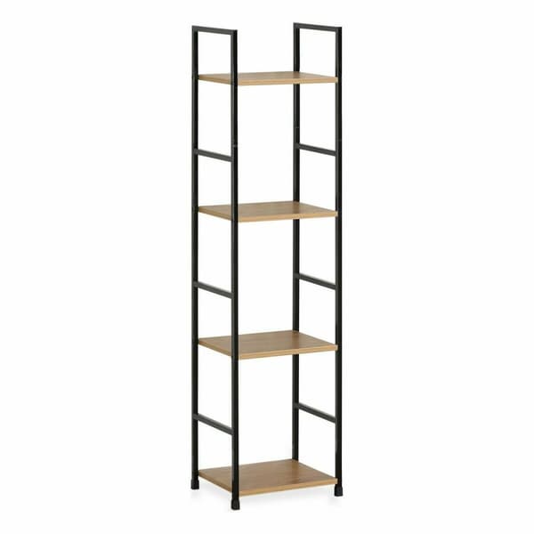 Bokhylla Confortime 4 Hyllor Metall 29,1 x 23,5 x 112 cm (2 antal)