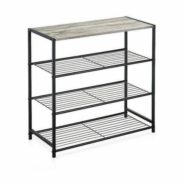 Hyller Confortime Svart Metall 60 x 30 x 63,5 cm (3 enheter)