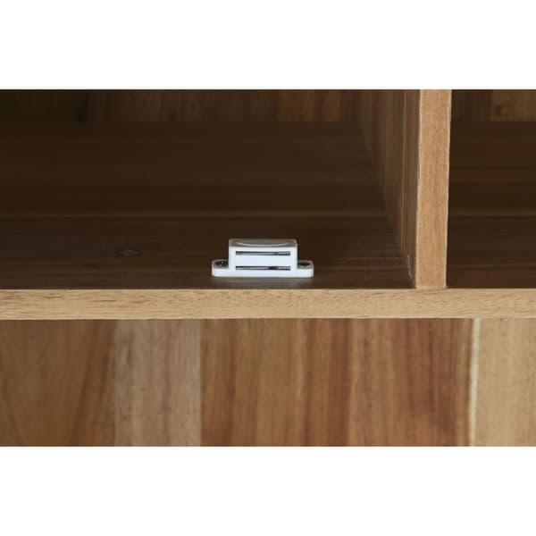 Hyller Home ESPRIT Naturell Akasia Tre MDF 70 x 30 x 180 cm