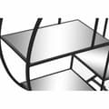 Miniatyrbillede 2 af 4: Hylder DKD Home Decor Sort Metal Spejl 95 x 27 x 105 cm