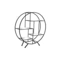Miniatyrbillede 1 af 4: Hylder DKD Home Decor Sort Metal Spejl 95 x 27 x 105 cm
