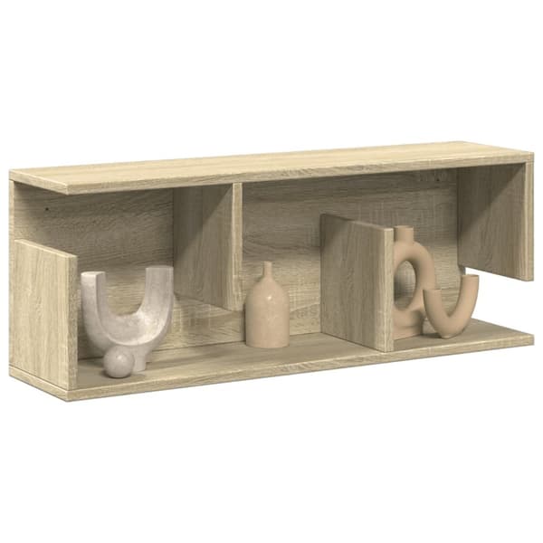 Väggskåp 80x20x30 cm sonoma-ek konstruerat trä