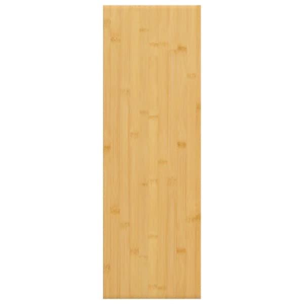 Vägghylla 60x20x4 cm bambu