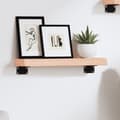 Miniatyrbild 1 av 2: Hyllplan 40x10x4 cm obehandlad massiv ek