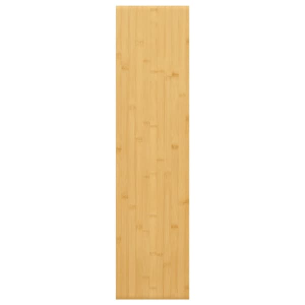 Vägghylla 80x20x1,5 cm bambu