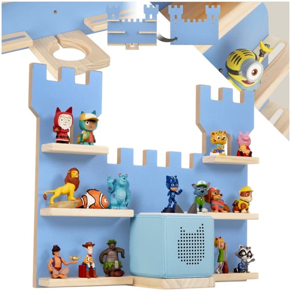 Hylde MyLittleStory Fortress til op til 16 Tonies - blå
