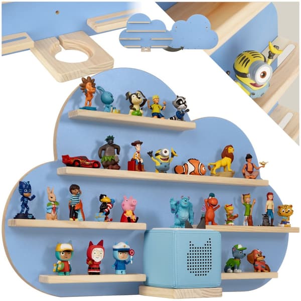 Hylde MyLittleStory Cloud til op til 28 Tonies - blå