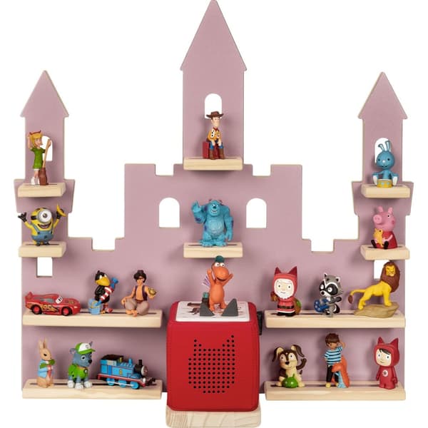 Væghylde MyLittleStory Princess Castle til op til 22 Tonies - pink