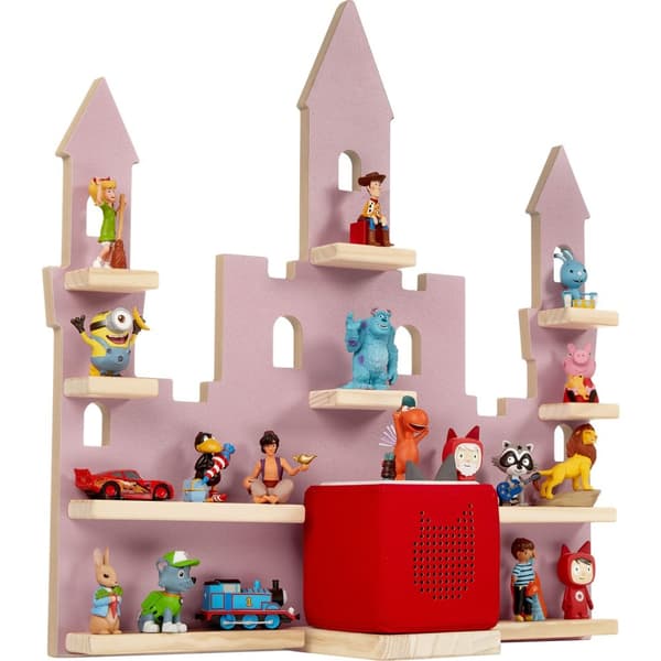 Væghylde MyLittleStory Princess Castle til op til 22 Tonies - pink