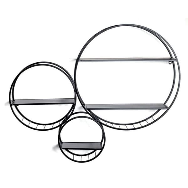 Design vägghylla "tokyo" 90cm Svart - Paris Pris