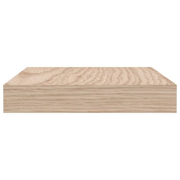 Svävande hylla 60x23,5x4 cm konstruerat trä