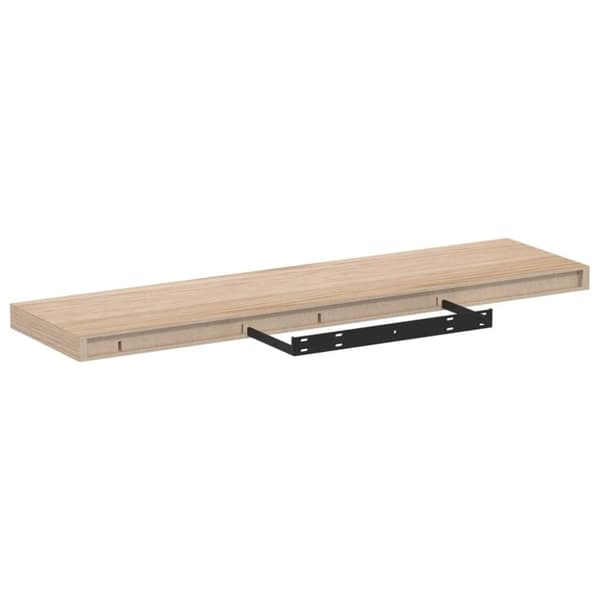 Svävande hyllor 4 st 90x23,5x4 cm konstruerat trä
