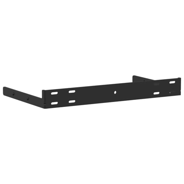 Svävande hyllor 2 st 60x23,5x4 cm konstruerat trä