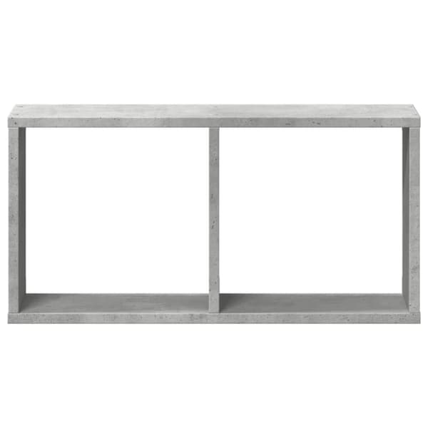 Seinäkaappi 60x16x30 cm betoninharmaa tekninen puu