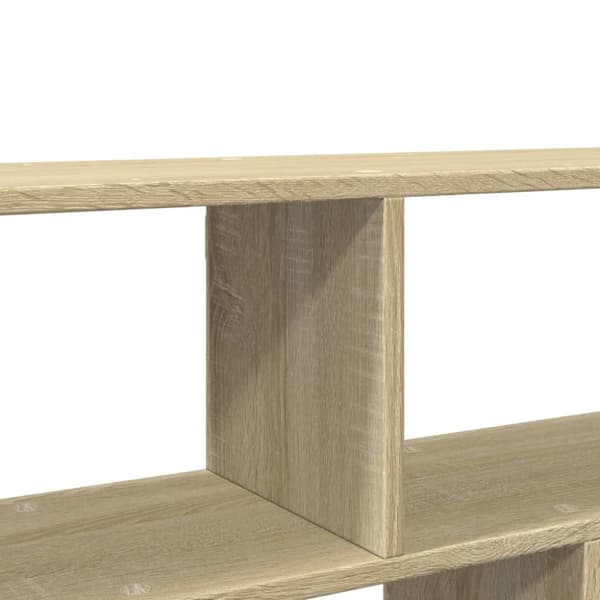 Vägghylla sonoma-ek 100x25x50 cm konstruerat trä