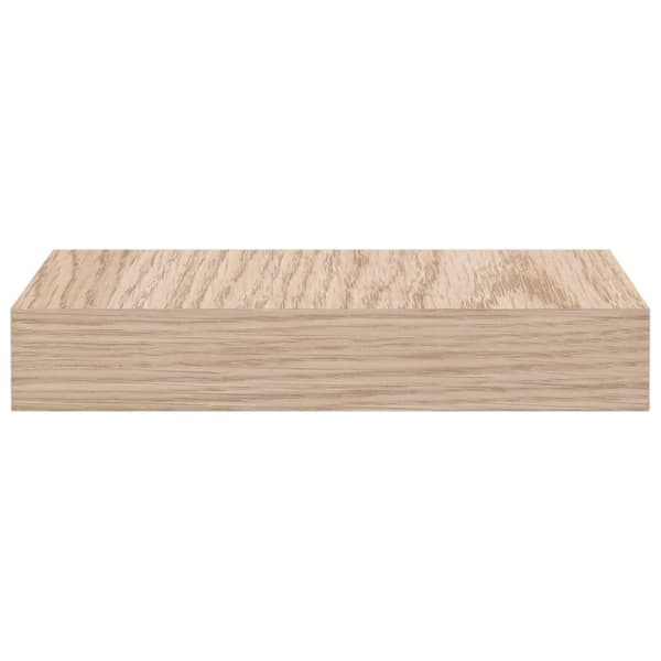Svävande hylla 23x23,5x4 cm konstruerat trä