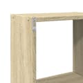 Miniatyrbillede 9 af 10: vægskab 78x18x71 cm konstrueret træ sonoma-eg
