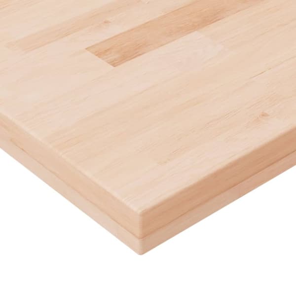 Hyllylevy 80x20x4 cm käsittelemätön täysi tammi