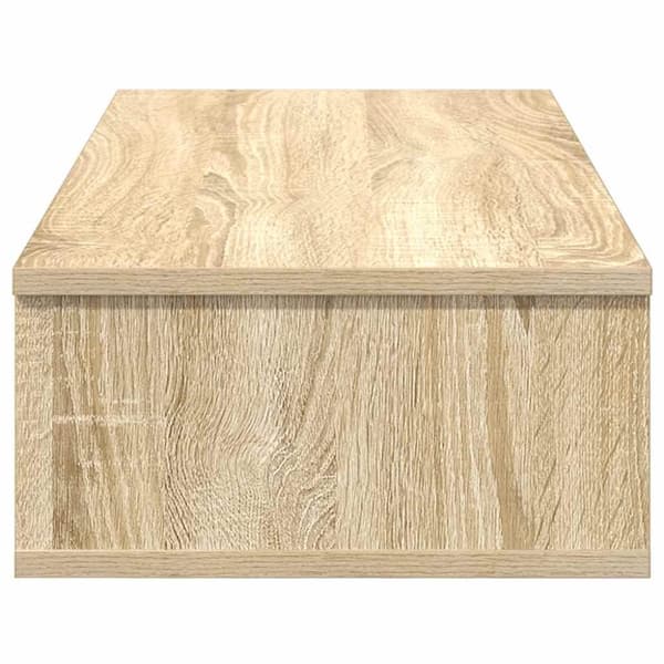 vidaXL Seinähylly laatikoilla Sonoma-tammi 80x34x17 cm tekninen puu