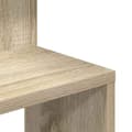 Miniatyrbilde 8 av 10: vidaXL Veggmontert hjørnehylle sonoma eik 32x32x127,5cm konstruert tre